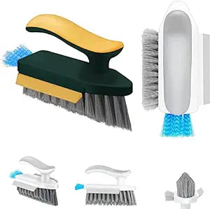 4 in 1 Tile Grout Cleaning Brush with Squeegee