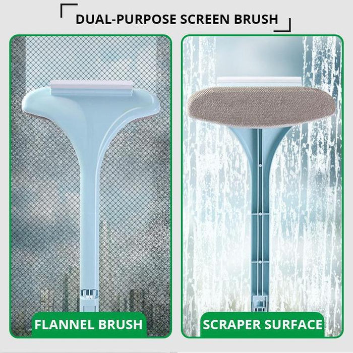 2 in 1 Mesh Cleaning Brush & Wiper