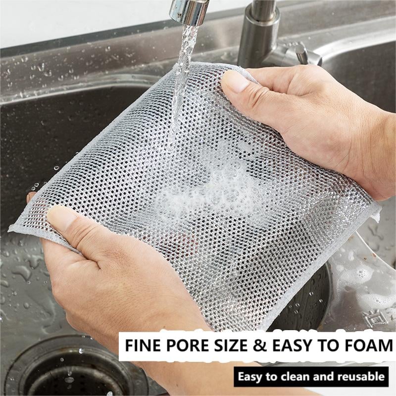 Multipurpose Wire Dishwashing Rags PACK 5/10