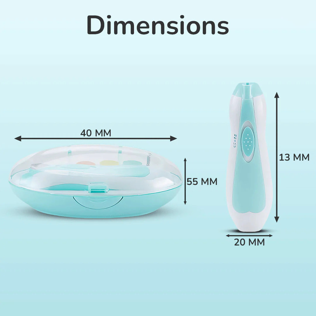 Baby Nail Trimmer File with Light